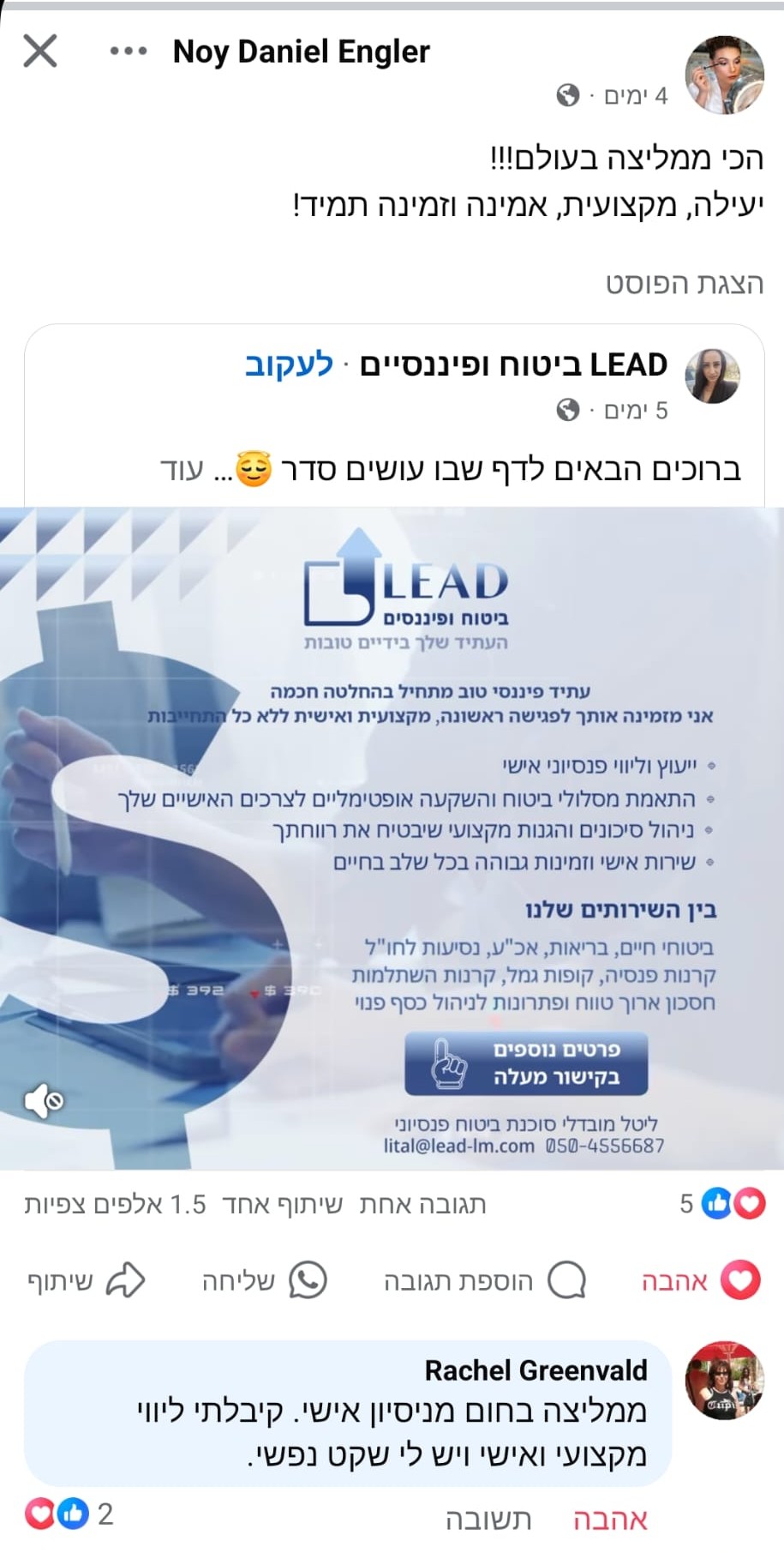 המלצות 6